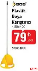 SGS PLASTİK BOYA KARIŞTIRICI SGS PLASTİK BOYA KARIŞTIRICI